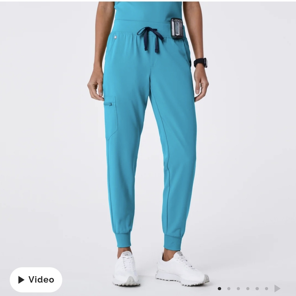 Figs Women's Teal Jogger Pants